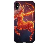Arquero del Zodiaco de Sagitario - Energía Celestial ardiente Carcasa para iPhone XS MAX