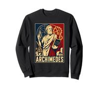 Arquímedes Antiguo Griego Matemáticas Geometría Ciencia Sudadera