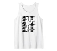Arquitecto Constructor Diseñador Ingeniería Civil Camiseta sin Mangas