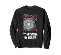 Arquitecto de TI My Network, My Rules IT Cyber Security Sudadera