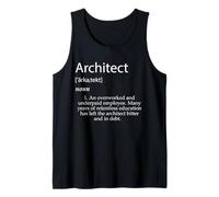 Arquitecto Definición Diseño arquitectónico Estilo de ingeniería Camiseta sin Mangas
