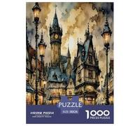 Arquitectura Antigua Puzzle 1000 Piezas, Juego Educativo, Desafío, Clásicos para Adultos Y Niños A Partir De 12 Años Rompecabezas Familiar - Obra De Arte 38x26cm/1000pcs
