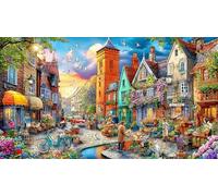 Arquitectura Antigua Rompecabezas de 1000 Piezas para Adultos: Cartón Reciclado para Decoración 38x26cm/1000pcs