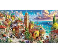 Arquitectura Antigua Rompecabezas para Adultos: 1000 Piezas de Cartón Reciclado - Decoración 38x26cm/1000pcs