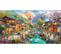 Arquitectura Antigua Rompecabezas para Adultos: 1000 Piezas de Cartón Reciclado - Decoración 38x52cm/1000pcs