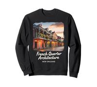 Arquitectura Barrio Francés Nueva Orleans Sudadera