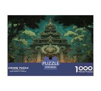 Arquitectura China Antigua Puzzle Desafíos Divertidos Decoración del Hogar 1000 Piezas Estilo Chino Rompecabezas De Decoración Juego De Habilidad para Adultos 38x26cm/1000pcs
