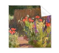 Arquitectura del Paisaje Pastoral planta realismo aceite escuelas de impresión de pintura gafas paño gamuza de limpieza regalo teléfono limpiador de pantalla, 5 unidades