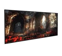 Arquitectura Diamond Painting Iglesia Diamond Painting Adultos, 5D DIY Pintura Diamante Manualidades Adultos Cristal Punto de Cruz para Decoración De Pared Del Hogar, Regalos 40x80CM PJY9 5-F