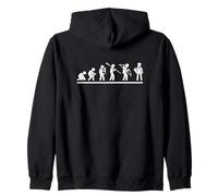Arquitectura Evolución Mujeres Divertidas Arquitecto Femenino Sudadera con Capucha