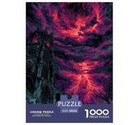 Arquitectura Gótica Puzzle Imposible,desafío for Adults Interesante Juego EduGatoivo 1000 Piezas Obra De Arte De Juego De para Adultos, Regalos A Partir De 14 Años 38x26cm/1000pcs