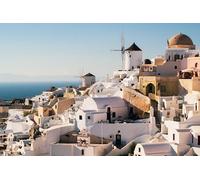 Arquitectura mediterránea - Rompecabezas de Madera de 7000 Piezas para Adultos - Rompecabezas de Pintura para Adultos Mayores de 14 años