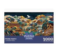 Arquitectura Oriental Puzzle De 1000 Piezas 38x26cm/1000pcs Grulla Juego EduGatoivo Y Decorativo Relajación Creativa Regalo Universal para Todos