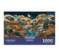 Arquitectura Oriental Puzzle De 1000 Piezas 70x50cm/1000pcs Grulla Juego EduGatoivo Y Decorativo Relajación Creativa Regalo Universal para Todos