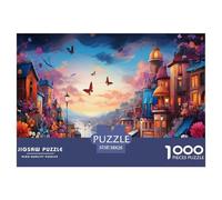 Arquitectura Paisaje Urbano 1000 Piezas Impresionante Puzzle A Partir De 14 Años Inteligencia Juguete Regalo Creativo para La Relajación Diversión EduGatoivo 38x26cm/1000pcs