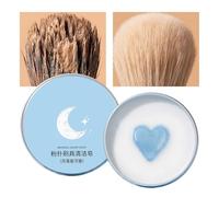 Arquitectura para la higiene epidérmica - Jabón para brochas de maquillaje - Limpiador cosmético para diseño de brochas y esponjas, cambio de masa geométrico volumétrico de 100 g, fijación