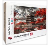 Arquitectura Puzzle Madera 1000 Piezas, Paisaje Puzzle Adultos con Caja 75x50cm, Rompecabezas Desafiante, para Hombres Mujeres Adolescente, Juegos de Rompecabezas Creativos, Decoracion Hogar, 2-6337