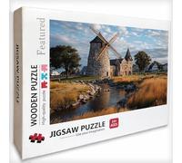 Arquitectura Puzzle Madera 6000 Piezas, Vista Puzzle Adultos con Caja 179x105cm, Rompecabezas Desafiante, para Hombres Mujeres Adolescente, Juegos de Rompecabezas Creativos, Decoracion Hogar, A-6128