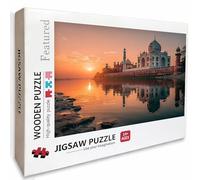 Arquitectura Puzzle Madera, Sunset Puzzle 2000 Piezas Adultos con Compact Box 99x70cm, Rompecabezas Desafiante, Juegos de Rompecabezas Creativos para Hombres Mujeres Adolescente, Regalos niñas, 3-3970
