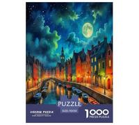 Arquitectura romántica Puzzle 1000 Piezas, Juego Educativo, Desafío, para Adultos Y Niños Mayores De 12 Años Rompecabezas Familiar - Obra De Arte 70x50cm/1000pcs