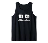 Arquitectura Tu Marido Mi Marido Esposa Arquitecto Divertido Camiseta sin Mangas