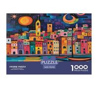 Arquitectura única 1000 Piezas Rompecabezas Clásicos Y Niños A Partir De 12 Años Puzzle Inteligencia Juguete Entretenimiento Creativo Desafíos Extra Divertidos EduGatoivo para Niños Y Ad