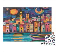 Arquitectura única Puzzle 1000 Piezas, DIY, Juguete EduGatoivo, Decoración del Hogar, Rompecabezas Adultos, A Partir De 14 Años 1000pcs (75x50cm)