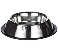 Arquivet 8435117824850 - Comedero INOX antid Decor 1, Acerado, 20 cm