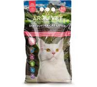 Arquivet Arena Aglomerante Baby Powder con Aroma Talco para Gatos 10 Kg
