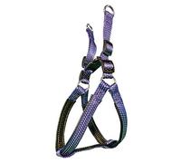 ARQUIVET Arnés para Perro Ajustable Nylon Liso Azul - 1,5 x 40-50 cm - Material Antideslizante, Duradero y Resistente, fácil de Limpiar - 100% Nylon - Adiestramiento y Paseo