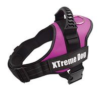 Arquivet Arnés para Perro Xtreme Dog de Color Rosa - Talla S/50-64 cm - Ajustable, ergonómico y Resistente - Incluye Agarre en la Parte Superior Salir a pasear