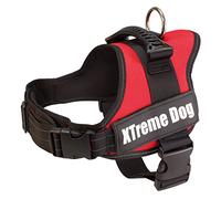 Arquivet Arnés Perro Xtreme Dog Rojo Talla: XS/44-57 cm - Arnés ergonómico Ajustable en Cuello y Extra Resistente para Perros - para el adiestramiento y Paseo de tu Mascota
