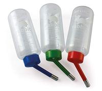 ARQUIVET Bebedero antigoteo para roedores 500 ml - Bebedero Agua para Hamsters, Conejos, cobayas - Boquilla de Metal Reforzada - Accesorios para jaulas de roedores