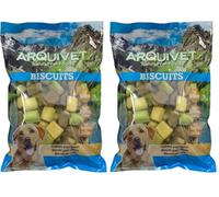 Arquivet Biscuits - Galletas para Perros - Bombón Mix - 1 kg (Paquete de 2)