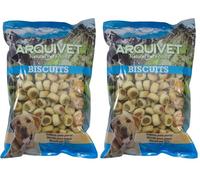 Arquivet Biscuits - Galletas para Perros Médulas Mix, 1 kg (Paquete de 2)