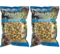 Arquivet Biscuits - Galletas para Perros - Mini Rolls - 1 kg (Paquete de 2)