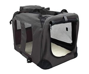 ARQUIVET Bolsa de Viaje Funcional para Mascotas -Talla M - 70 x 52 x 52 cm - Mochila de Transporte para Perros, Gatos y roedores pequeños - Transportín con Ventana para Mascotas
