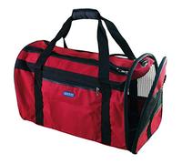 Arquivet, Bolso Grande de Viaje Rojo para Mascotas - 50 x 30 x 26 cm - Transportín Plegable para Perros y Gatos - con Apertura Superior y Lateral - Ideal para el Transporte de tu Mascota
