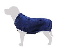 Arquivet Chaleco de Punto Trenzado, Azul, M/30 cm 130 g