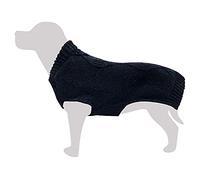 Arquivet Chaleco de Punto Trenzado, Negro, M/30 cm 130 g