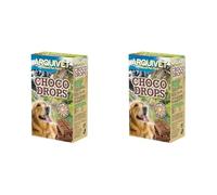 Arquivet Choco Drops - Snacks Perros - 65 g (Paquete de 2)