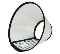 Arquivet Collar Isabelino de plástico para Perros 47-49 x 21 cm - Conos de recuperación para Mascotas - Collar de protección para heridas - Collar troncocónico