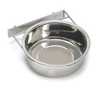 Arquivet Comedero Inoxidable fijación metálica - 2,80 ml / 22,5 cm