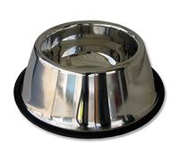 Arquivet Comedero o Bebedero de Acero Inoxidable para Perros - 900 ml/25 cm - Muy Recomendado para Raza Cocker - Plato para Perros - Accesorios caninos - Antideslizante, 1 Unidad (Paquete de 1) (8435117824690)