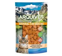Arquivet Corazones de Pollo Naturales para Gatos 50 gr