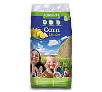 Arquivet Corn Limón - lecho de maiz y aroma limón para pequeñas mascotas - 10 L