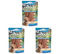 Arquivet, Filete de Pato, Snacks Perros, Natural Dog Snacks, 100 g (Paquete de 3)