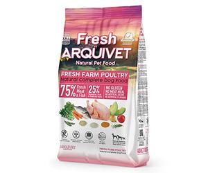 Arquivet Fresh Farm Poultry - 2,5 Kg - Alimento Completo para Perros - Carne y Pescado Frescos