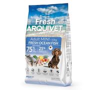 Arquivet Fresh Mini Ocean Fish - Pescado oceánico Fresco - Pienso semihúmedo para Perros de Raza pequeña - 2,5Kg