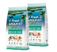 ARQUIVET FRESH - Pienso semi-húmedo para perros pato con pescado de mar 2x10 kg
